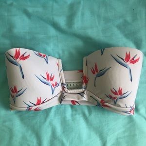 Acacia swimwear bird of paradise top